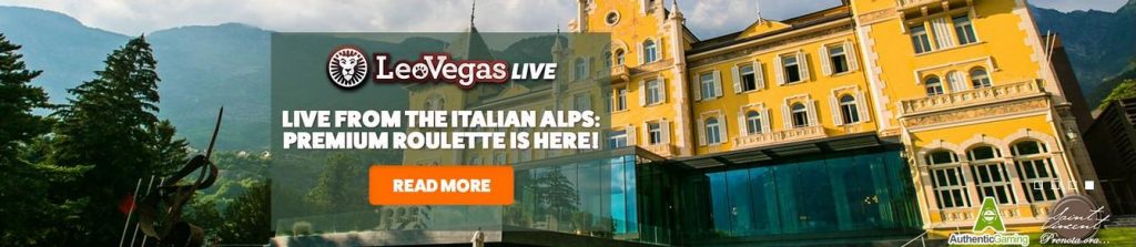 Play Live Roulette from Saint Vincent Resort Casino in Italy